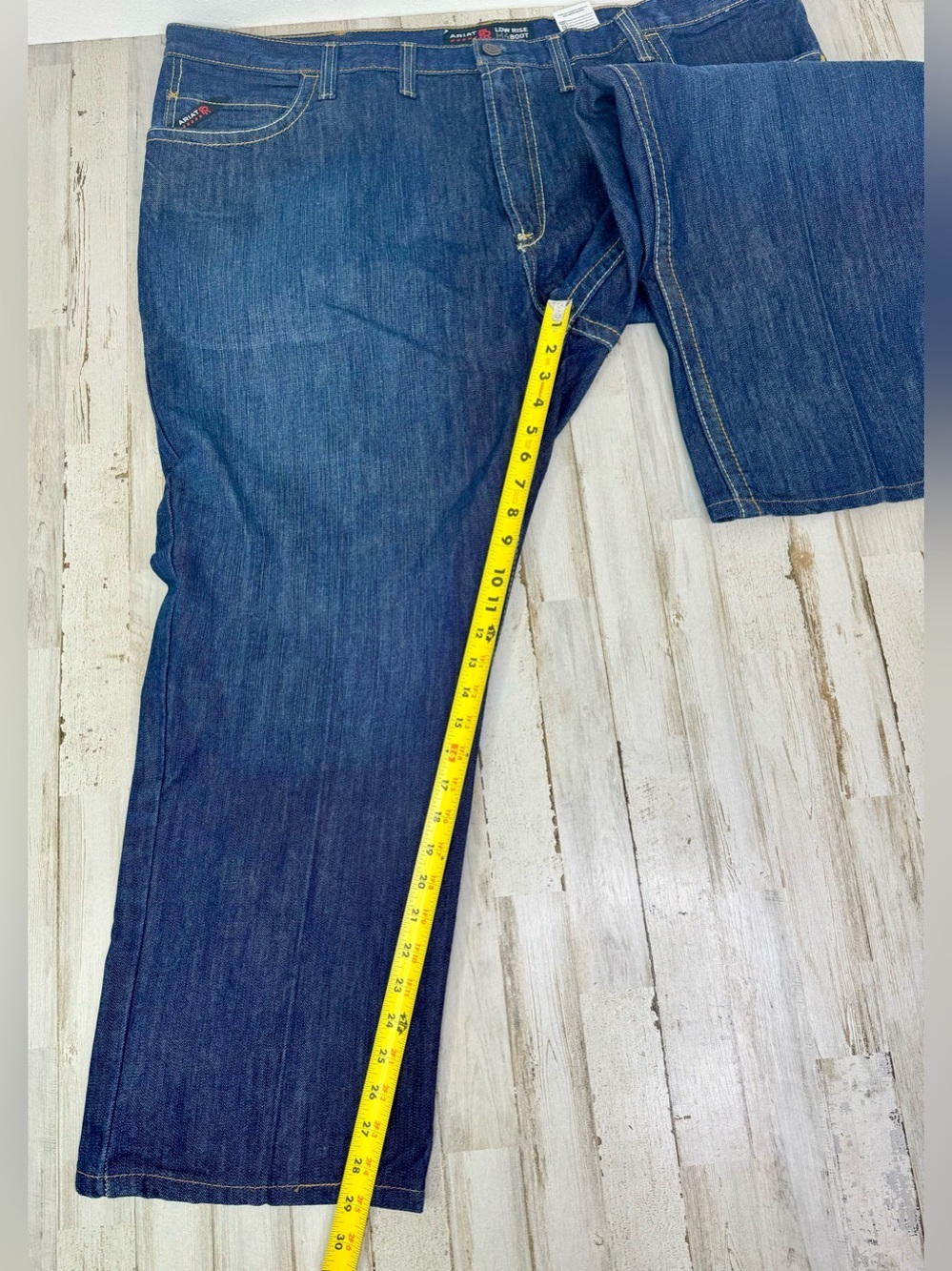 Ariat FR M4 Relaxed Boot Cut Jeans Mens 50x29 CAT 2 Flame Resistant Denim - Picture 7 of 10
